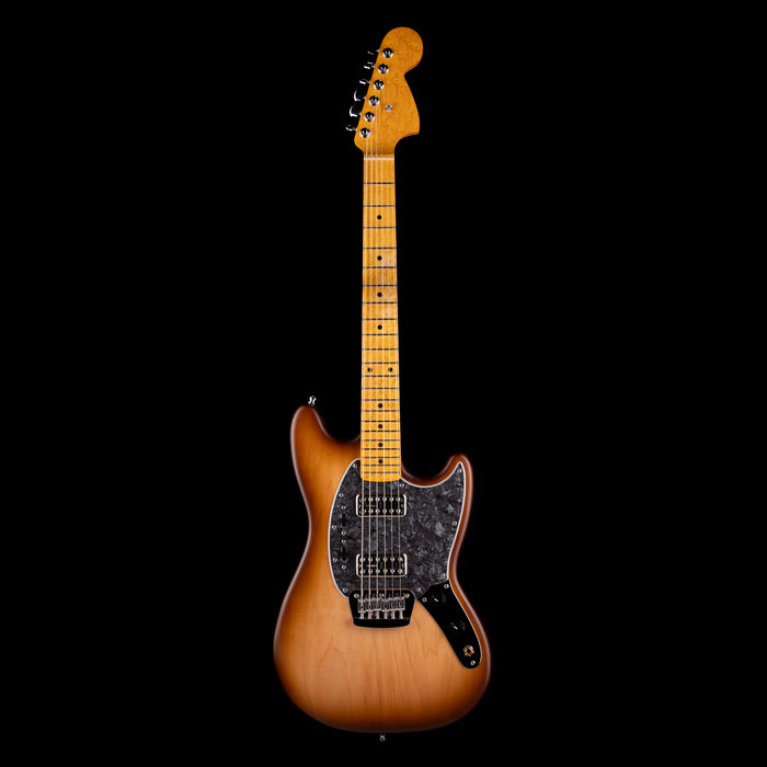 Used Partscaster Warmouth Mustang-style Electric guitar Brown Sunburst With Gig Bag