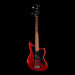 Pre Owned Squier Vintage Modified Jaguar Short Scale Bass Candy Apple Red With Gig Bag