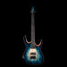 Mayones Duvell Elite 6 Curly Poplar Top Turquoise Iris with Soft Case