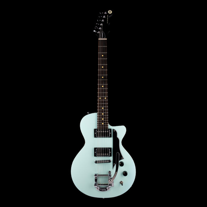 Pre Owned Reverend Rick Vito Soulshaker Oceanside Green With OHSC