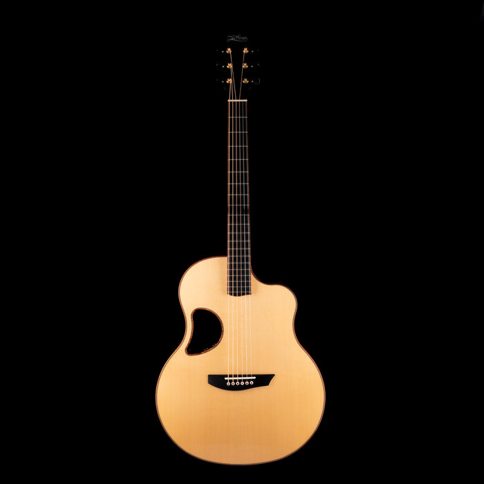 Pre Owned 2010 McPherson 3.5 in Madagascar Rosewood & Engelmann Spruce Natural With OHSC