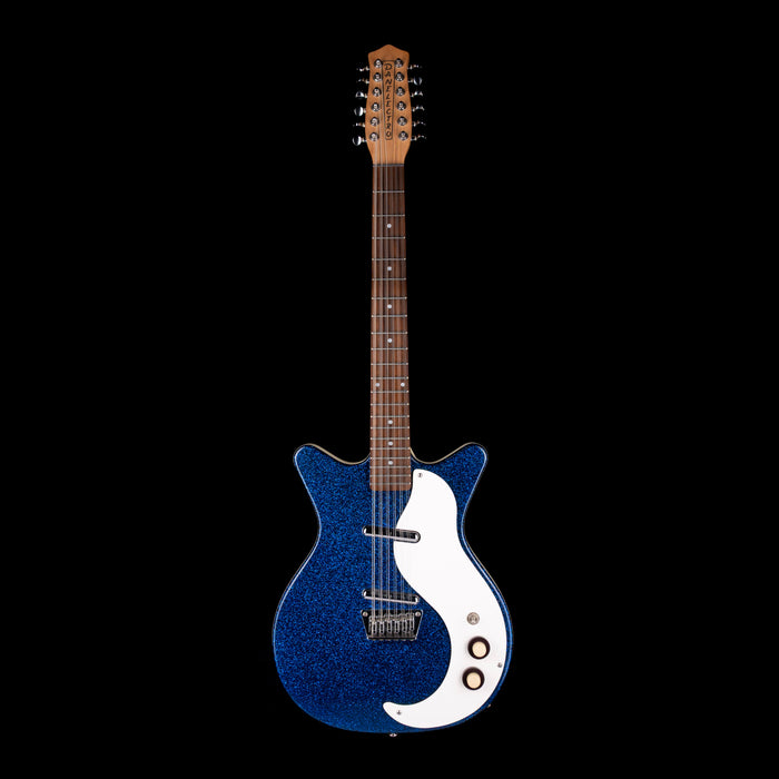Pre Owned Danelectro 60th Anniversary DC '59 NOS+ Electric Guitar Deep Blue Metalflake