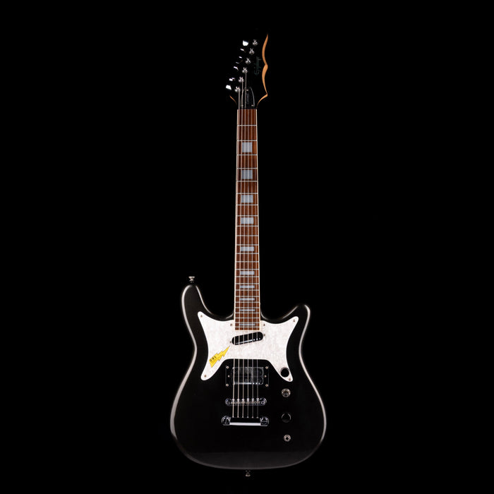 Pre Owned 1998 Epiphone Coronet Charcoal Gray With Gig Bag
