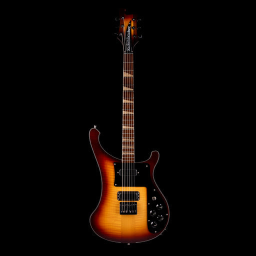 Pre Owned 2022 Rickenbacker Limited Edition 90th Anniversary 480XC TBG TobaccoGlo Guitar With OHSC