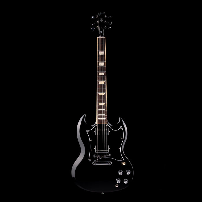 Pre Owned Gibson SG Ebony Electric Guitar With OSSC