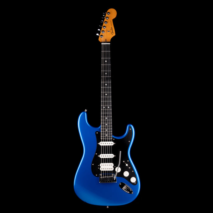 Pre Owned Fender American Ultra II HSS Stratocaster Noble Blue With OHSC