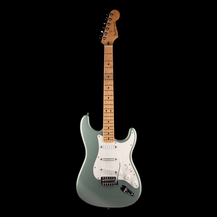 Pre Owned 2003 Fender Standard Stratocaster Sage Green Metallic With Case