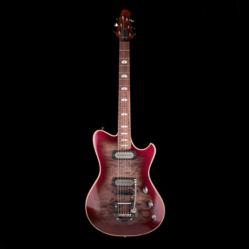 Powers Electric A-Type Select Quilt Chroma Silver Cranberry with Soft Case