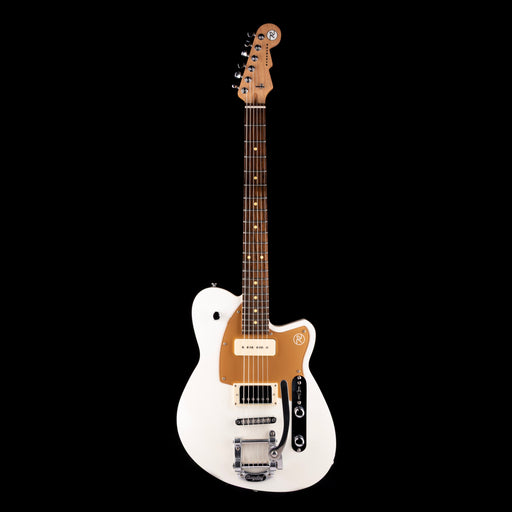 Pre Owned Reverend Double Agent W Metallic Silver Freeze with Gig Bag
