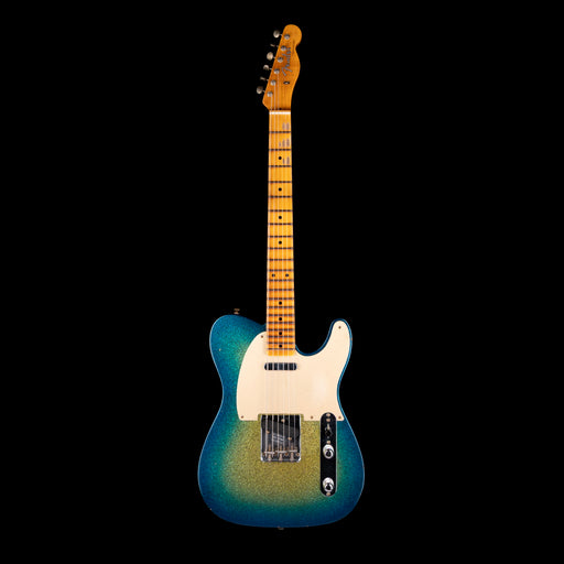 Fender Custom Shop 1958 Telecaster Journeyman Relic Surf Green Sparkle Burst With Case