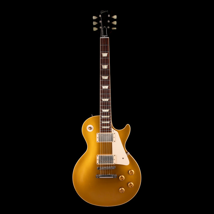 Pre-Owned 2015 Gibson Custom Shop CS7 50's Style Les Paul Standard VOS Gold Top With OHSC