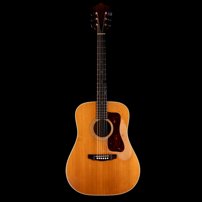 Vintage 1960's Guild D-44 Bluegrass Jubilee Pearwood - Natural With OHSC