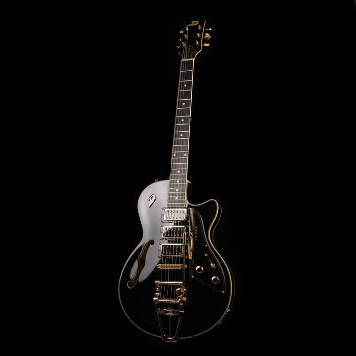 Pre Owned Dusenberg Starplayer TV Custom Semi-Hollow Body Black With OHSC