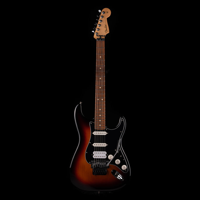 Used 2020 Fender Player Stratocaster HSS Floyd Rose 3-Tone Sunburst with Gig Bag