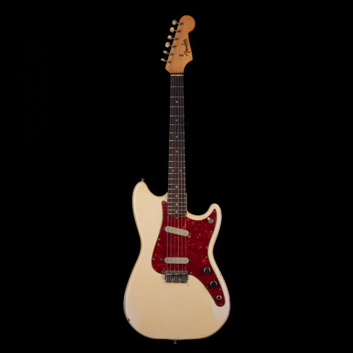 Vintage 1963 Fender Duo-Sonic Olympic White with OHSC