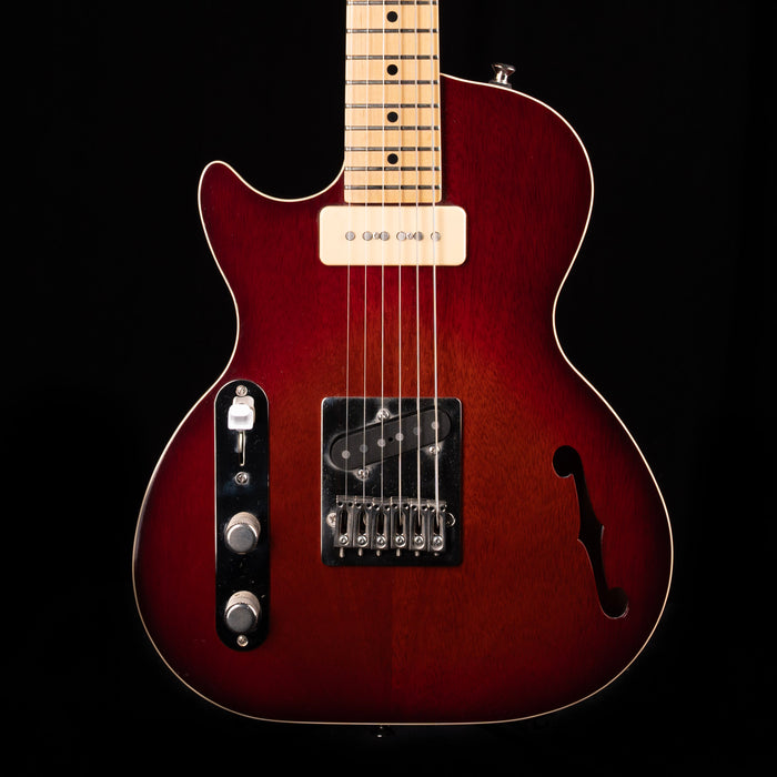 Pre-Owned 2012 St. Blues 61 South Left-Handed Walnut Burst With OHSC