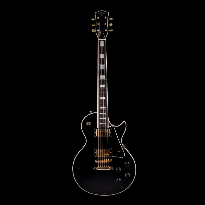Pre-Owned 2023 Maybach Lester Black Velvet '57 Custom Aged 60s Slim Taper Neck With OHSC