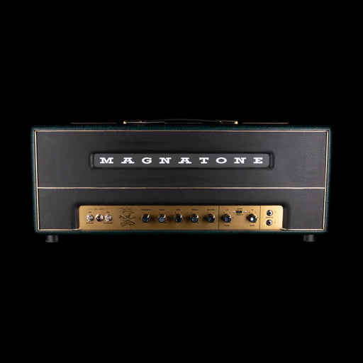 Pre-Owned Magnatone Slash SL-100 Head with 4x12 Cabinet Iridescent Green