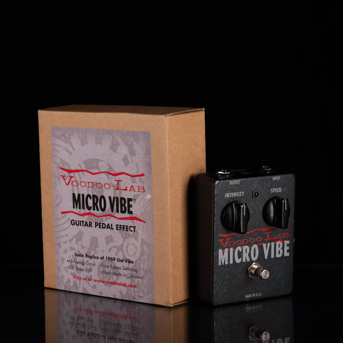 Used Voodoo Lab Microvibe Vibe Pedal With Box