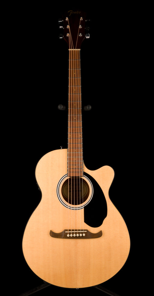 Used Fender FA-135CE Concert Natural Acoustic Electric Guitar With Gig Bag