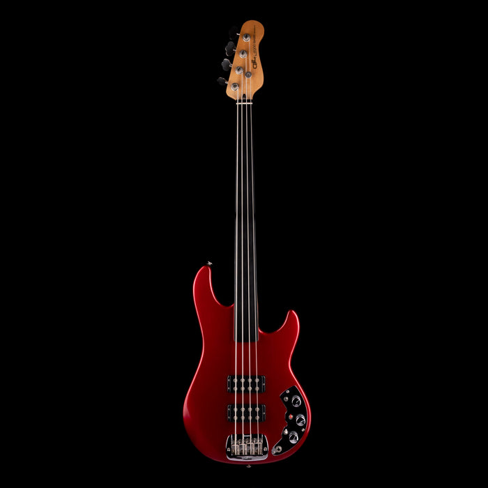 Pre-Owned 1982 G&L L-2000 Series E Fretless Bass Cherry Red With OHSC