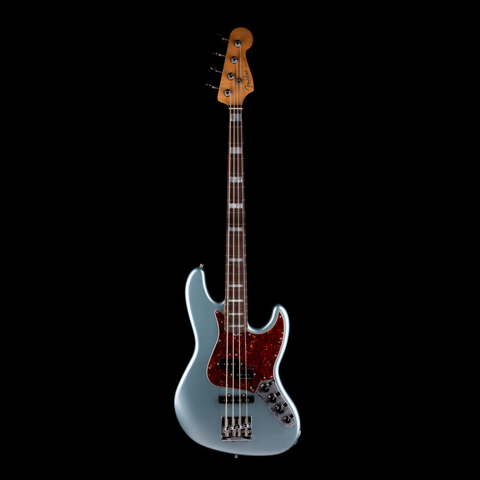 Fender Custom Shop Custom Classic Jazz Bass PJ NOS Firemist Silver With Case