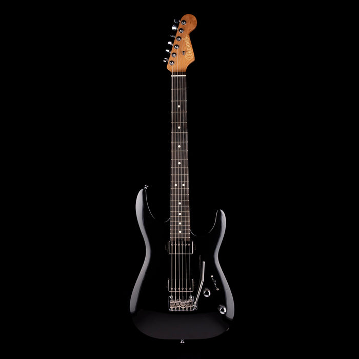 Used 2024 Charvel Super-Stock DKA22 2PT EB Ebony Fingerboard Gloss Black with Gig Bag