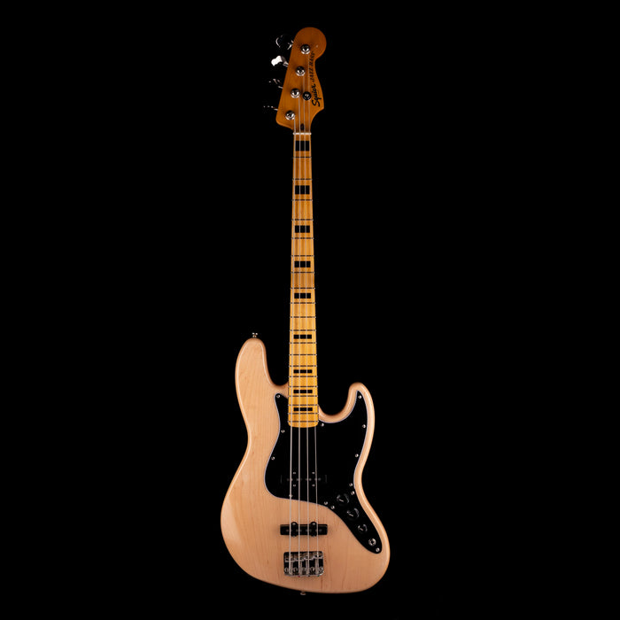 Used Squier Classic Vibe '70s Jazz Bass Natural With Gig Bag