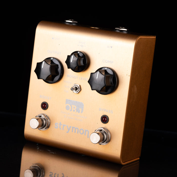 Used Strymon OB-1 Optical Compressor and Boost Pedal