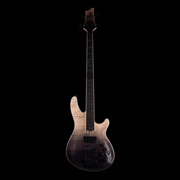 Pre-Owned Schecter SLS Elite 4 Black Fade Burst Bass Guitar