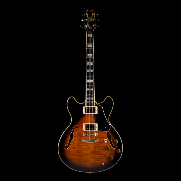 Pre-Owned 1986 Ibanez Artist AS-200 Sunburst with OHSC