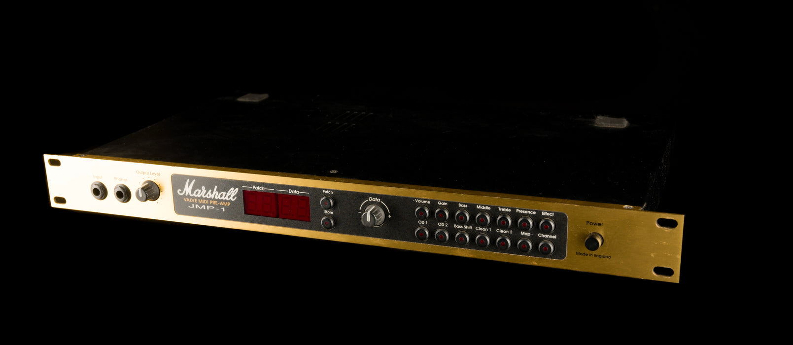 Pre Owned 1990's Marshall JMP-1 Valve MIDI Preamp Rack Mount Unit