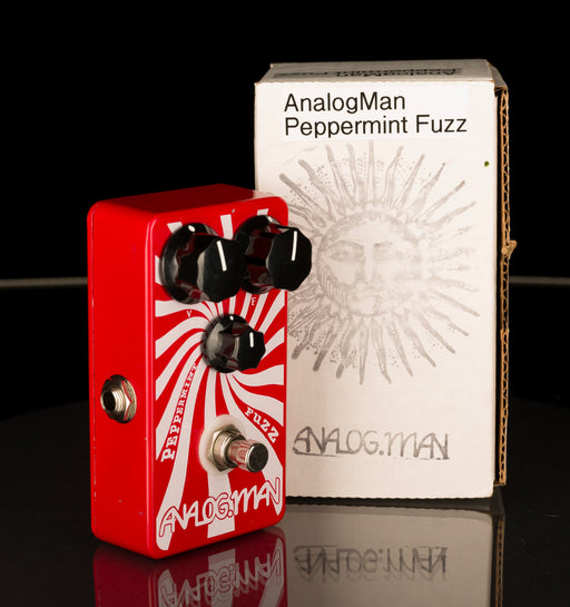 Used Analogman Peppermint Fuzz Pedal With Box