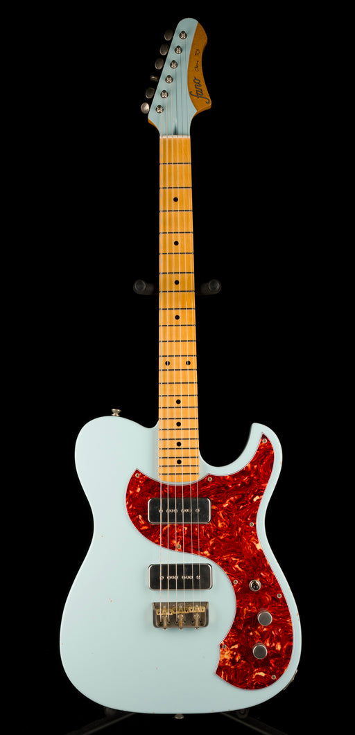 Fano Oltre TC6 Medium Distress Sonic Blue With Gig Bag