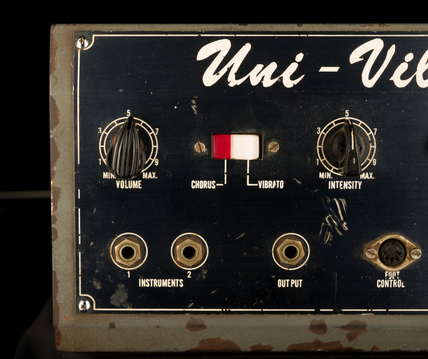 Pre Owned 1968-69 Shin-ei Uni-Vibe Pedal With Footswitch Controller