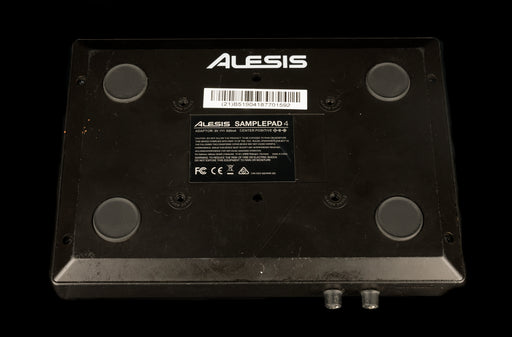 Used Alesis SamplePad 4 Compact Percussion Pad with Power Supply