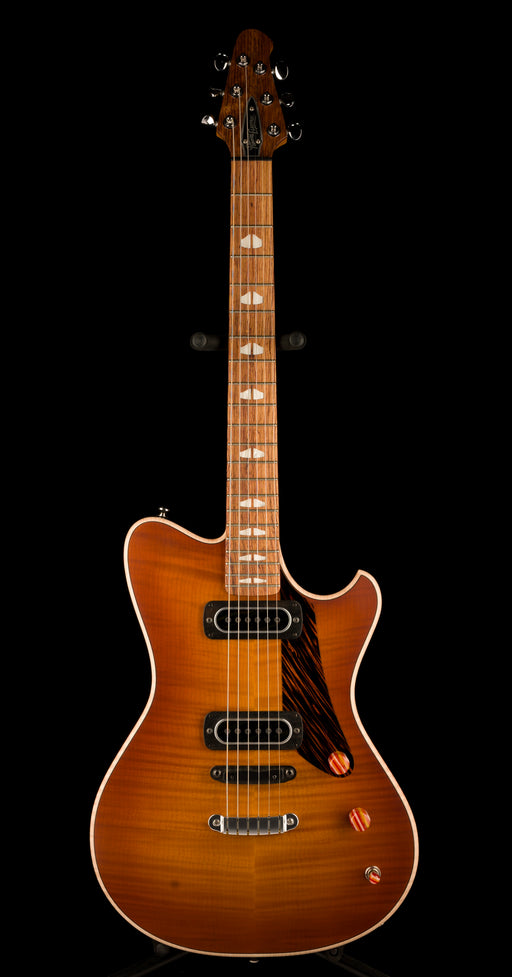 Powers Electric A-Type Select Hardtail Sweet Tea Orange Hand-Rubbed with Softshell Case