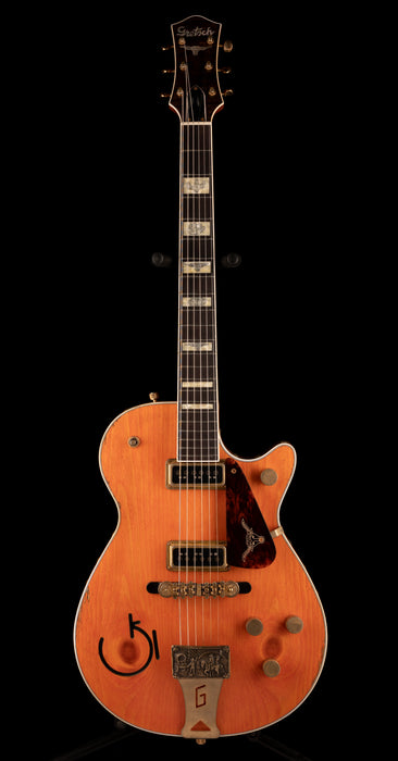 Gretsch Custom Shop Masterbuilt G6130CS 1954 Roundup Relic Knotty Pine Walnut Stain