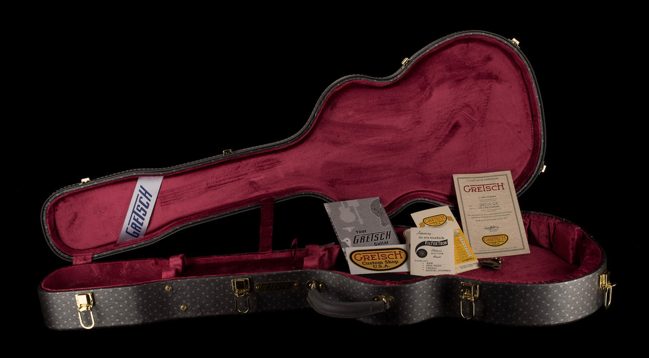 Gretsch Custom Shop Masterbuilt G6134-CST Baritone Penguin NOS Oxblood With Case