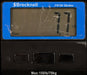 Pre Owned 2008 Fender Custom Shop 1960 Stratocaster Relic Daphne Blue With Case