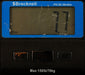 Pre Owned 2021 Waterslide Guitars S-Style Dual Foil Trans Blonde With Case