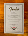 Pre Owned Fender Custom Shop 1960 Stratocaster Relic Olympic White With OHSC