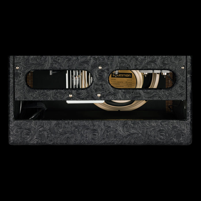 Fender Limited Edition 30th Anniversary Hot Rod Deluxe Black Western Guitar Amp Combo Speaker Back