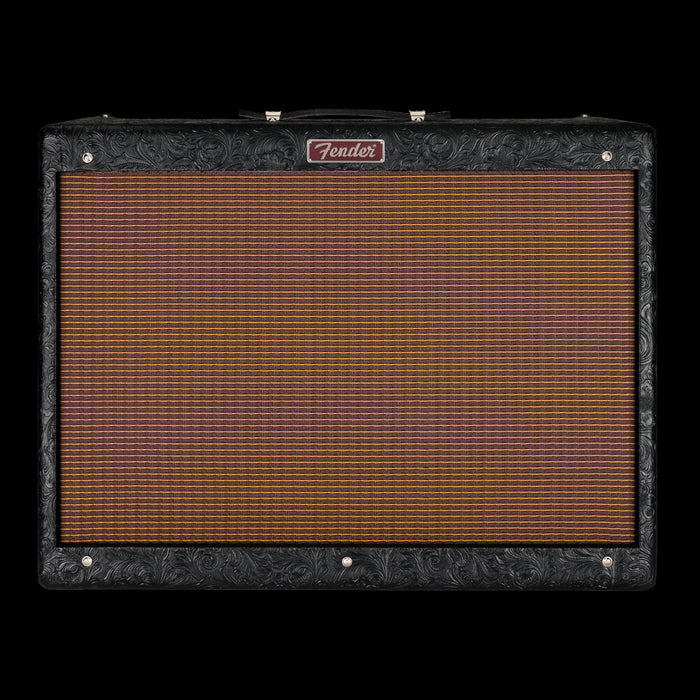 Fender Limited Edition 30th Anniversary Hot Rod Deluxe Black Western Guitar Amp Combo Front 