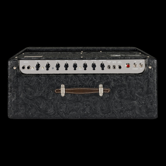 Fender Limited Edition 30th Anniversary Hot Rod Deluxe Black Western Guitar Amp Combo Top