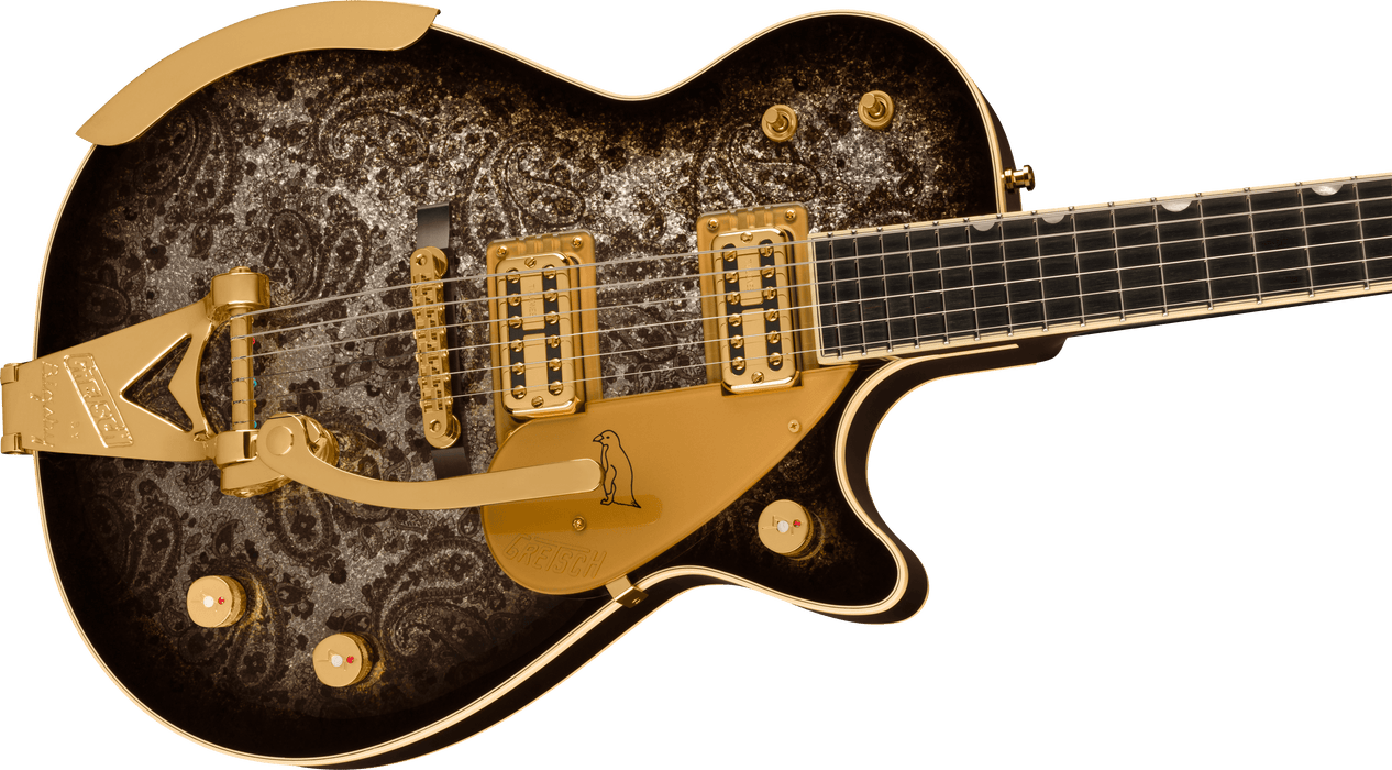 Gretsch Limited Edition G6134TG Black Paisley Penguin with Case