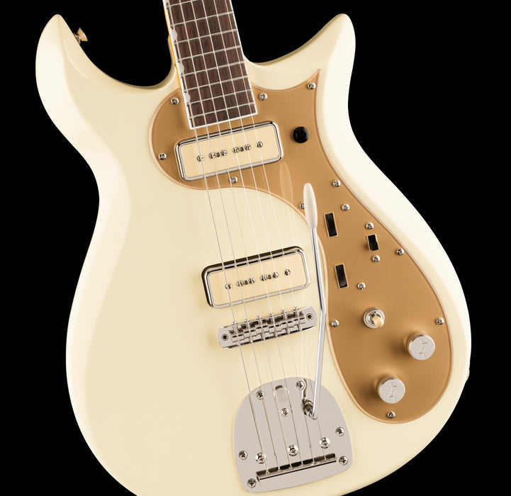 Gretsch Electromatic Jack Antonoff Signature CVT Double-Cut Vintage White Front Body Right