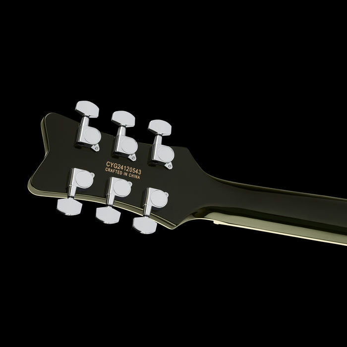 Gretsch Electromatic CVT Double-Cut With Wraparound Wychwood Electric Guitar Headstock Back