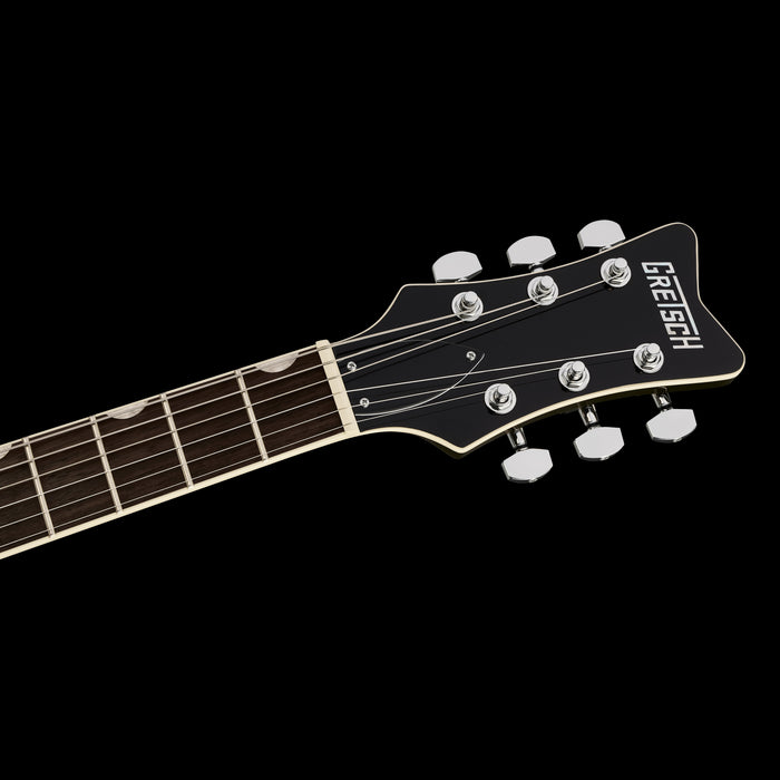 Gretsch Electromatic CVT Double-Cut With Wraparound Wychwood Electric Guitar Headstock 
