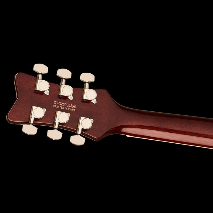 Gretsch Electromatic Jet Dark Cherry Metallic Headstock Back